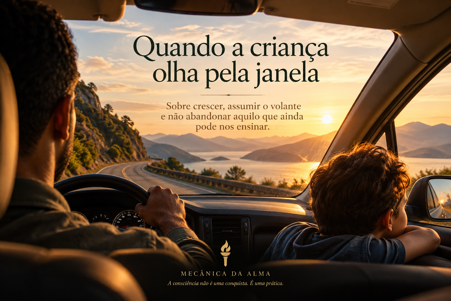 Quando a criança olha pela janela